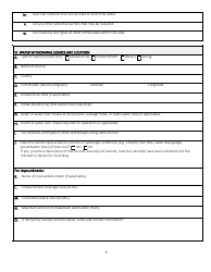 Water Withdrawal Application Form - Kentucky, Page 3
