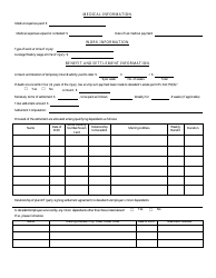 Form 110-F Agreement as to Compensation and Order Approving Settlement - Fatality - Kentucky, Page 2