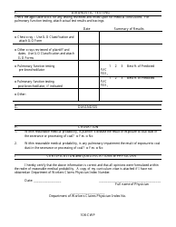 Form 108-CWP Medical Report - Kentucky, Page 2