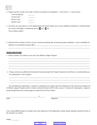 Form AOC-SJ-12 Application for the Retired Judges Program - Kentucky, Page 3