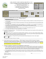 Form LPF-2TH (7072) &quot;Lead Contractor Letter of Approval Application Target Housing and Child-Occupied Facility Lead Removal&quot; - Louisiana