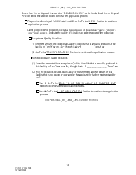 Form 7155 Permit Application for the Use or Disposal of Sewage Sludge (Biosolids) in Louisiana - Louisiana, Page 19