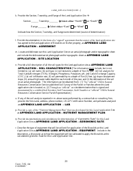 Form 7155 Permit Application for the Use or Disposal of Sewage Sludge (Biosolids) in Louisiana - Louisiana, Page 24