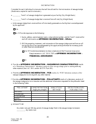 Form 7155 Permit Application for the Use or Disposal of Sewage Sludge (Biosolids) in Louisiana - Louisiana, Page 27