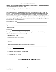 Form 7155 Permit Application for the Use or Disposal of Sewage Sludge (Biosolids) in Louisiana - Louisiana, Page 36