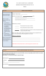 Exclusive Geophysical Agreement Application Form - Louisiana, Page 2