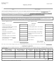 Document preview: Form 19-6A Financial Report - Georgia (United States)
