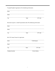 Application to Contract With an Eligible Organization Form - Georgia (United States), Page 2