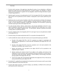 Application to Contract With an Eligible Organization Form - Georgia (United States), Page 3