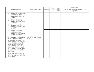 Uic Permit Application Checklist Form - Georgia (United States), Page 3