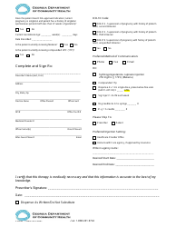 Universal 17-p Authorization Form - Georgia (United States), Page 2