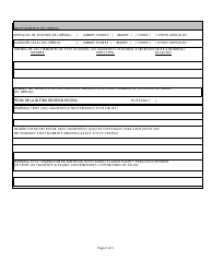 Formulario De Inscripcion Para Pre-k - Georgia (United States) (Spanish), Page 2