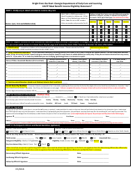 CACFP Meal Benefit Income Eligibility Statement Form - Georgia (United States)