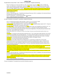CACFP Meal Benefit Income Eligibility Statement Form - Georgia (United States), Page 3