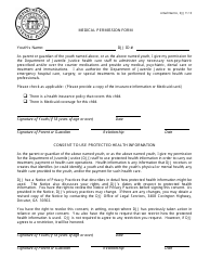 Attachment A &quot;Medical Permission Form&quot; - Georgia (United States)