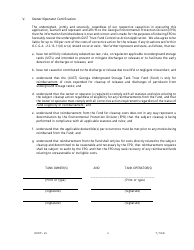 Form GUST-36 Gust Trust Fund Application - Georgia (United States), Page 3
