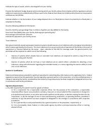 Instructions for Notice of Intent (Noi) Form for Discharges of Treated Wastewater Associated With Private and Institutional Development Water Pollution Control Plant Activities - Georgia (United States), Page 2
