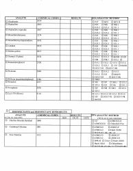 Chemical Monitoring Laboratory Report Form - Georgia (United States), Page 9