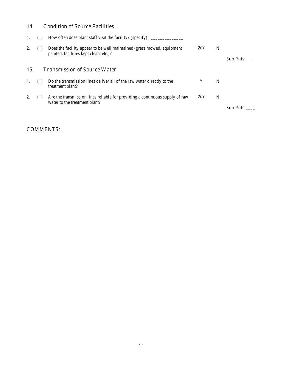 Sanitary Survey for Public Water System - Georgia (United States), Page 11