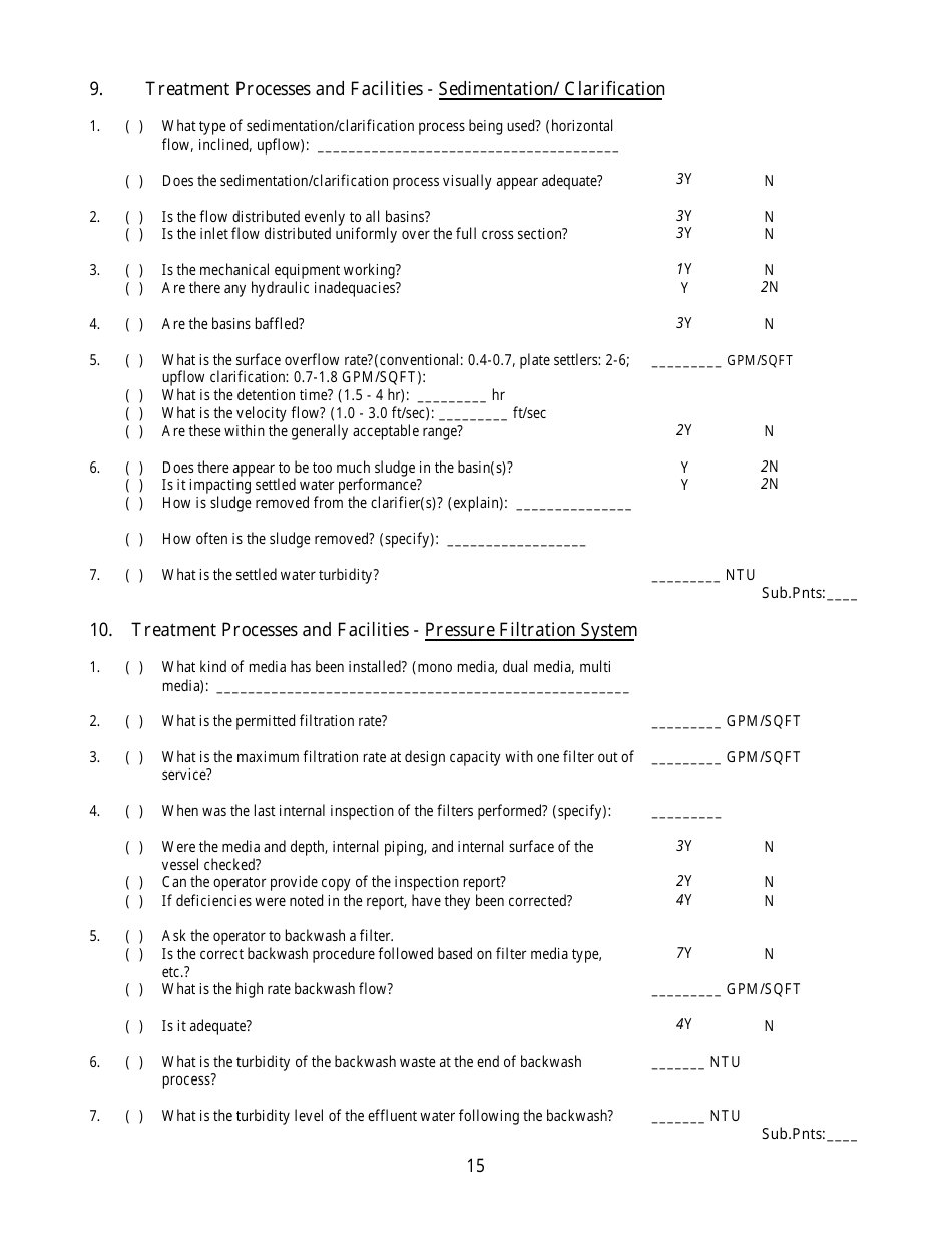 Sanitary Survey for Public Water System - Georgia (United States), Page 15