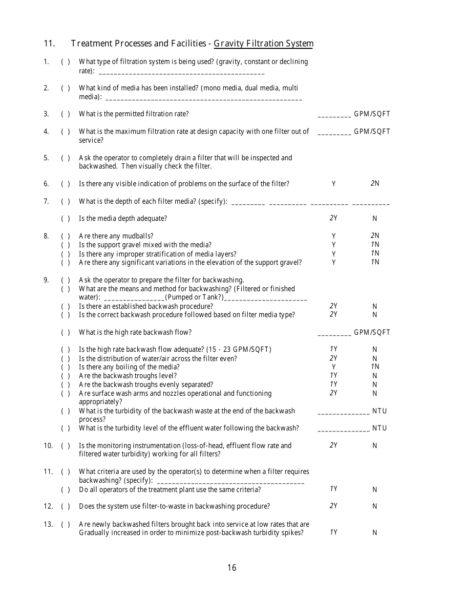 Sanitary Survey for Public Water System - Georgia (United States), Page 16