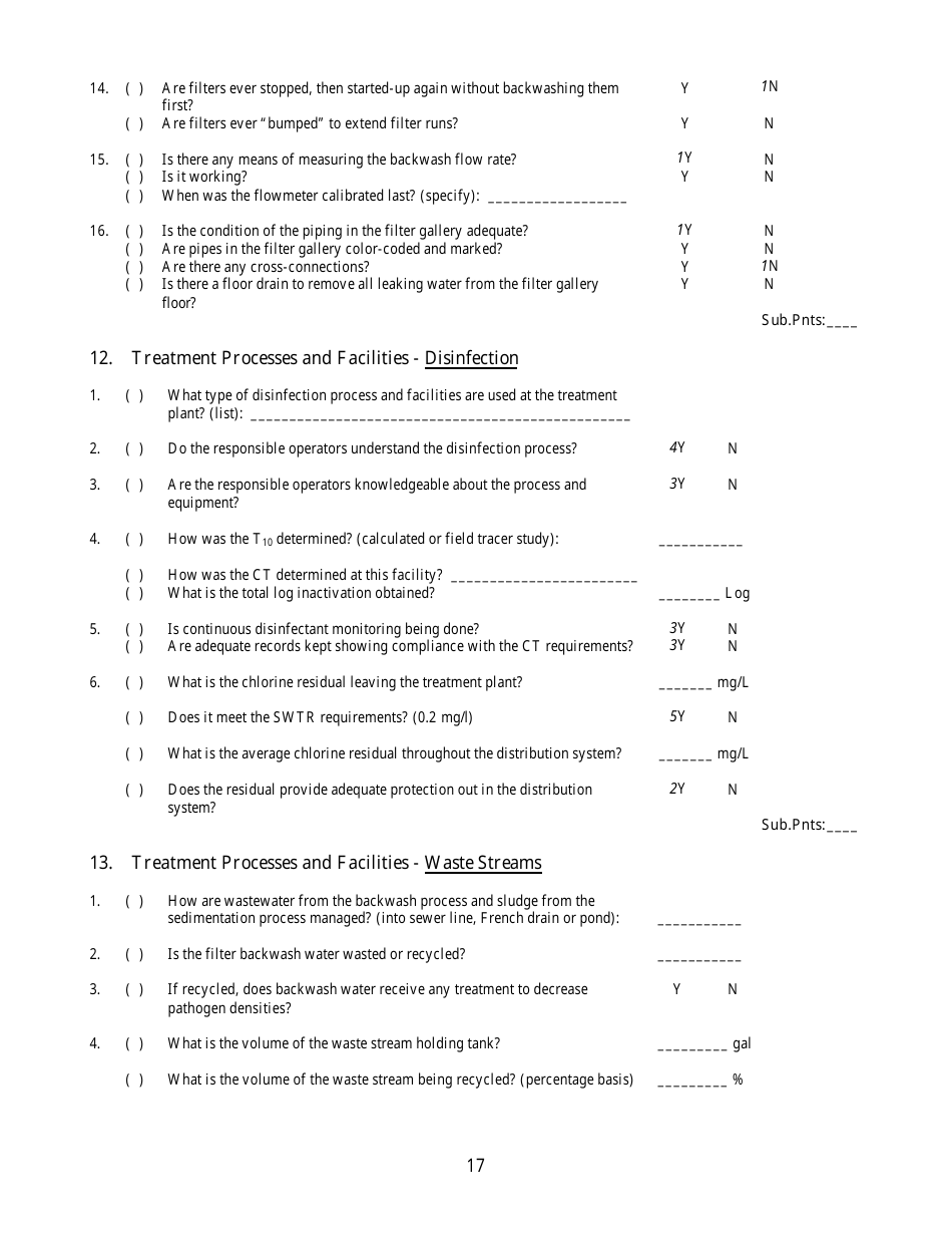 Sanitary Survey for Public Water System - Georgia (United States), Page 17