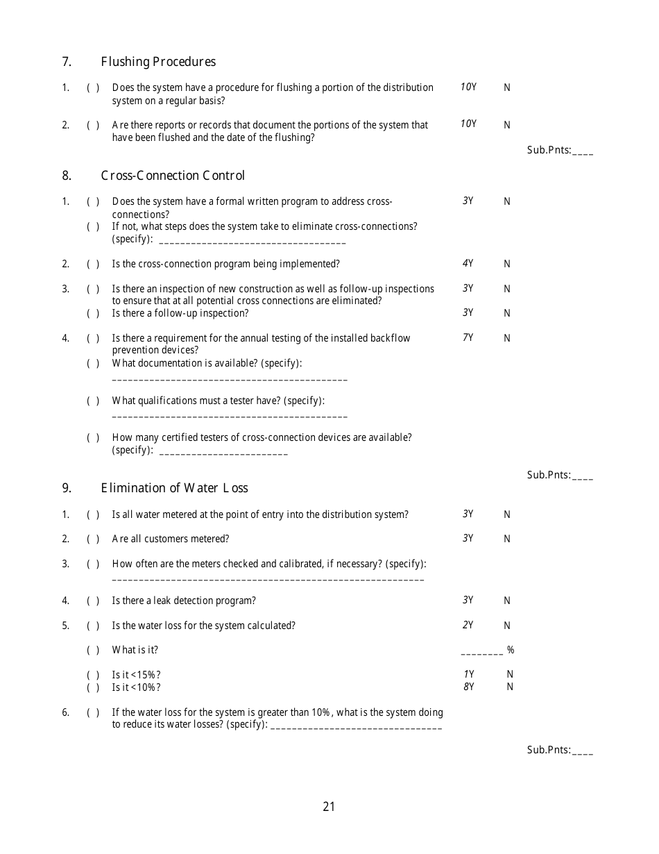 Sanitary Survey for Public Water System - Georgia (United States), Page 21