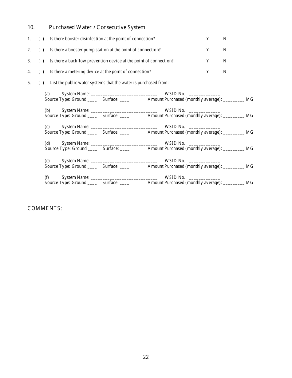 Sanitary Survey for Public Water System - Georgia (United States), Page 22