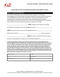 Form 3956 &quot;Rescission Statement&quot; - Georgia (United States)