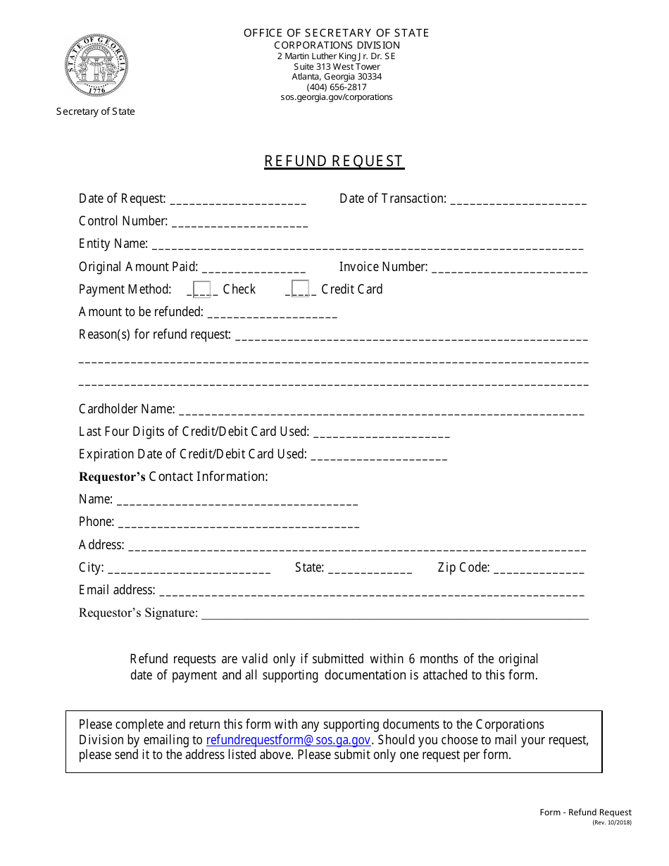 refund-request-form-pdf-docdroid-gambaran