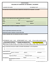 Form RML-001 Incident / Accident Report - Hawaii, Page 3