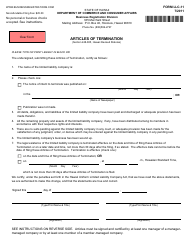 Form LLC-11 Articles of Termination - Hawaii, Page 2