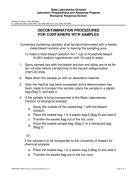 Environmental Samples Submission Form - Biological - Hawaii, Page 4