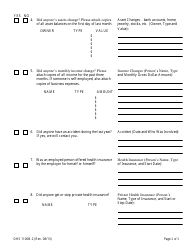 Form DHS1100B-2 Medical Assistance Renewal Form for Magi-Excepted Households Form - Hawaii, Page 2