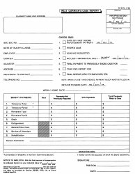 Form WC-3 &quot;Carrier's Case Report&quot; - Hawaii