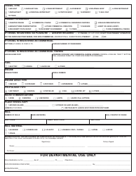 Application for Vessel Registration and Certificate of Number for Undocumented Vessel Principally Used in Hawai&#039;i - Hawaii, Page 2