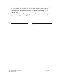Form CAO M8-1 Judgment of Modification - Idaho, Page 6