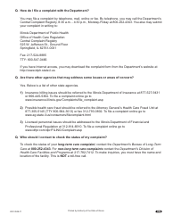 Form IOCI0538-11 Complaint Form - Illinois, Page 4