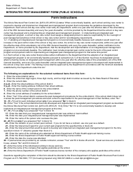 Form IL482-0655 Integrated Pest Management Form (Public Schools) - Illinois