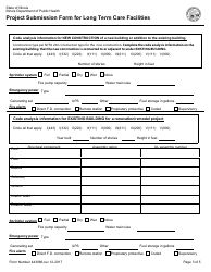 Form 443086 Project Submission Form for Long Term Care Facilities - Illinois, Page 3