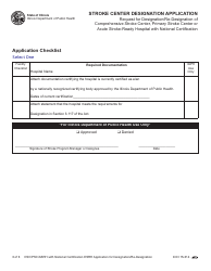 Form IOCI15-314 Stroke Center Designation Application - Illinois, Page 3