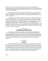 Intergovernmental Mutual Aid Agreement for the Establishment of the Illinois Public Health Mutual Aid System (Iphmas) - Illinois, Page 5