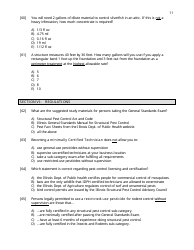 General Standards Practice Examination Form - Illinois, Page 11