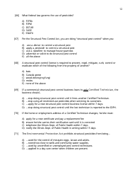 General Standards Practice Examination Form - Illinois, Page 12