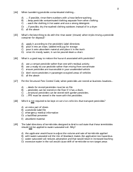 General Standards Practice Examination Form - Illinois, Page 8