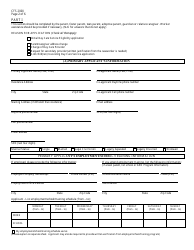 Form CFS2000 Day Care Service Eligibility Application - Illinois, Page 2