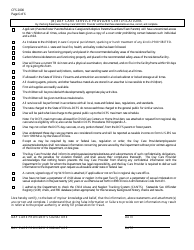 Form CFS2000 Day Care Service Eligibility Application - Illinois, Page 6