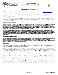 Document preview: Form BoBS3715 Terms & Conditions Local Unit of Government (Lug) Sale - Illinois