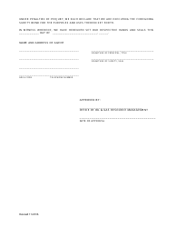 Financial Security Instrument Surety Bond - Illinois, Page 2