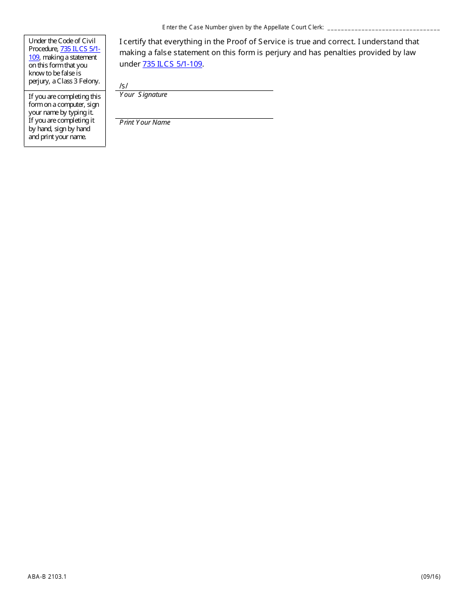 Form ABA-B2103.1 Appellants Brief - Illinois, Page 33